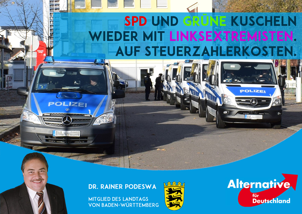 SPD und Grüne gemeinsam mit Linksextremisten beim Steuern verschwenden