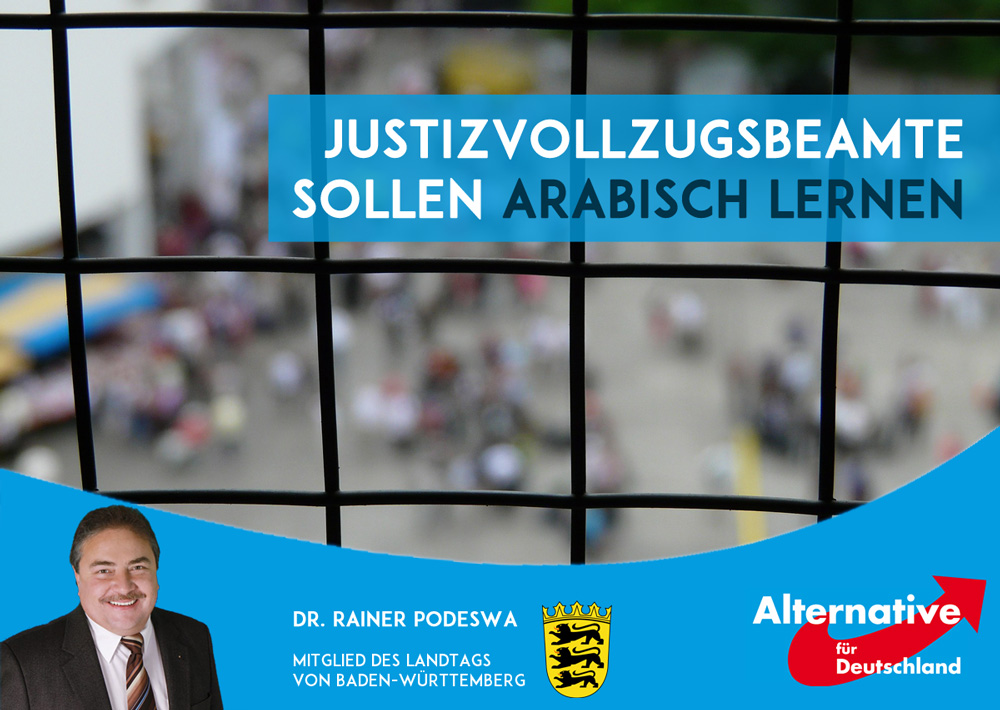 Justizvollzugsbeamte sollen Arabisch lernen