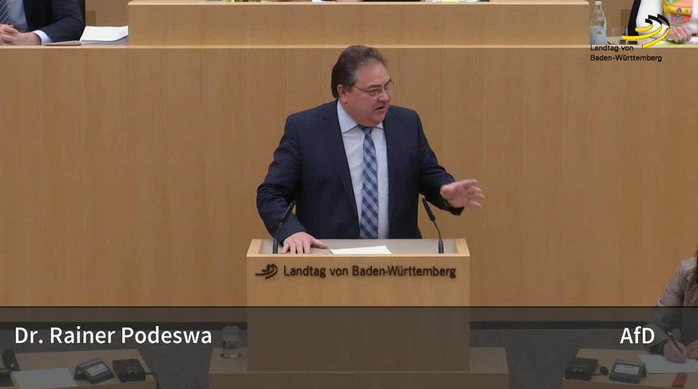 Landtagsrede: Grün-Schwarz berät Abzuschiebende, wie sie bleiben können