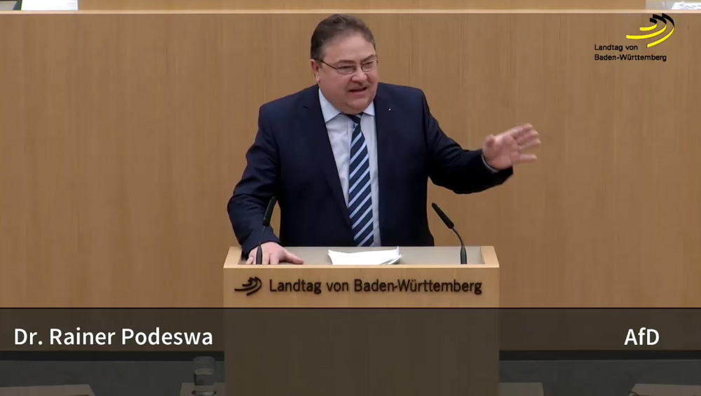 Landtagsrede: Dr. Podeswa zum Landesbesoldungsgesetz