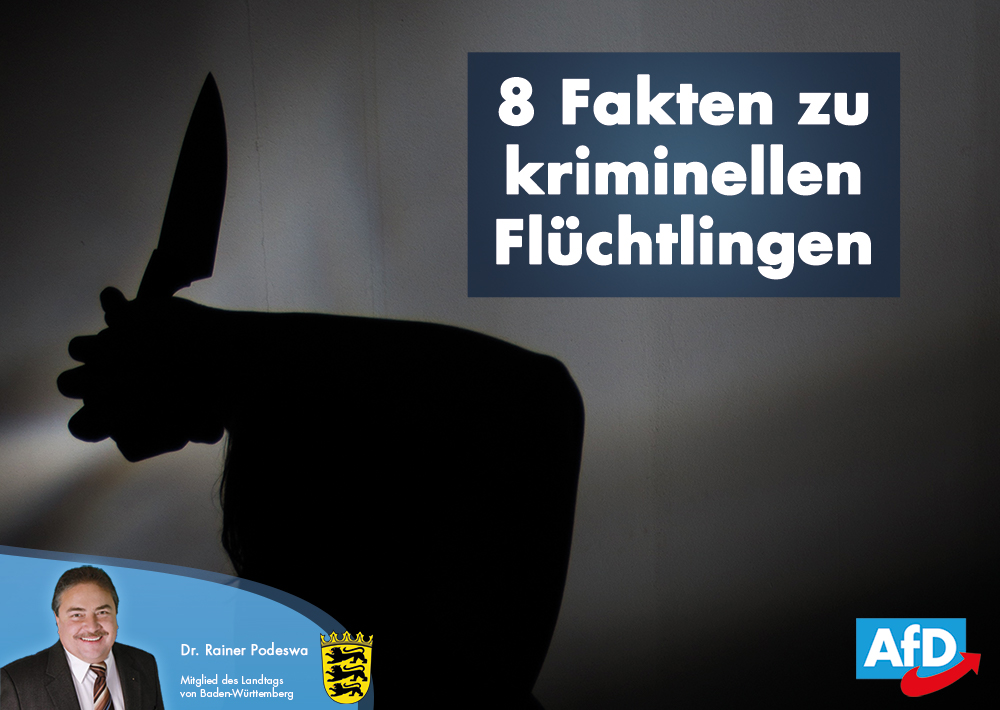 8 Fakten zur Flüchtlings-Kriminalität