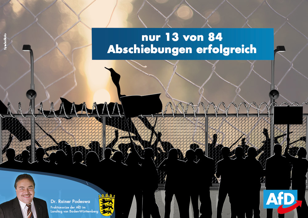 Landeserstaufnahmestelle: nur 13 von 84 Abschiebungen erfolgreich
