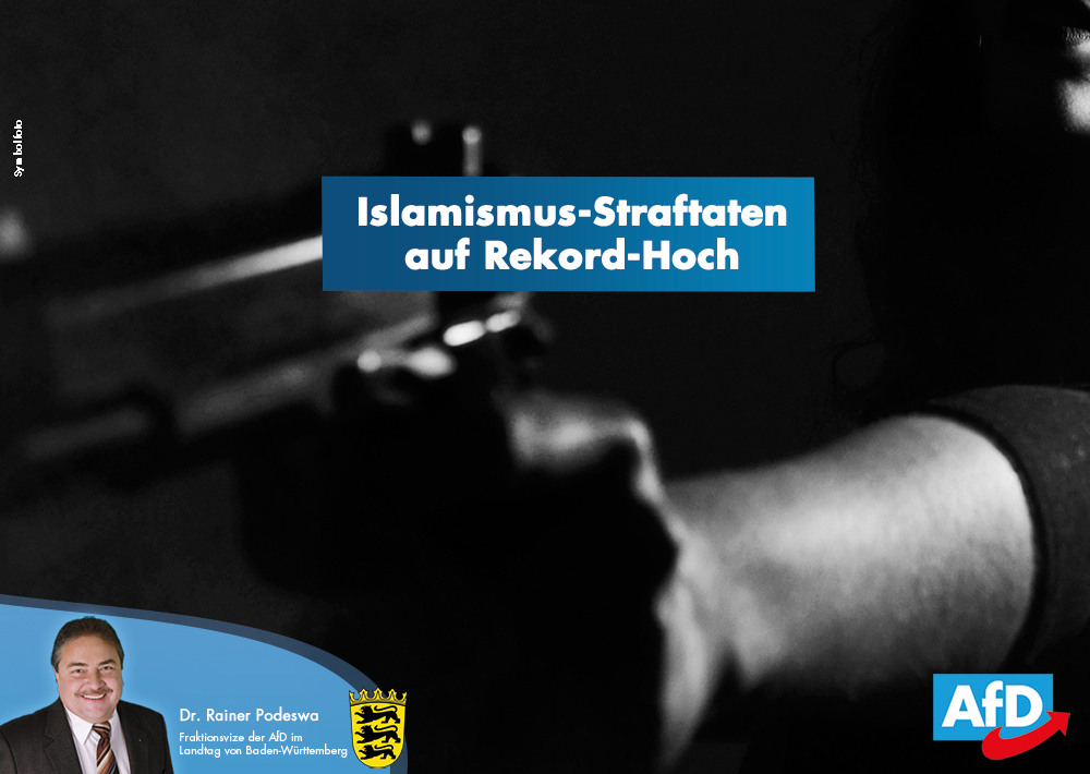 Islamismus-Straftaten auf Rekord-Hoch