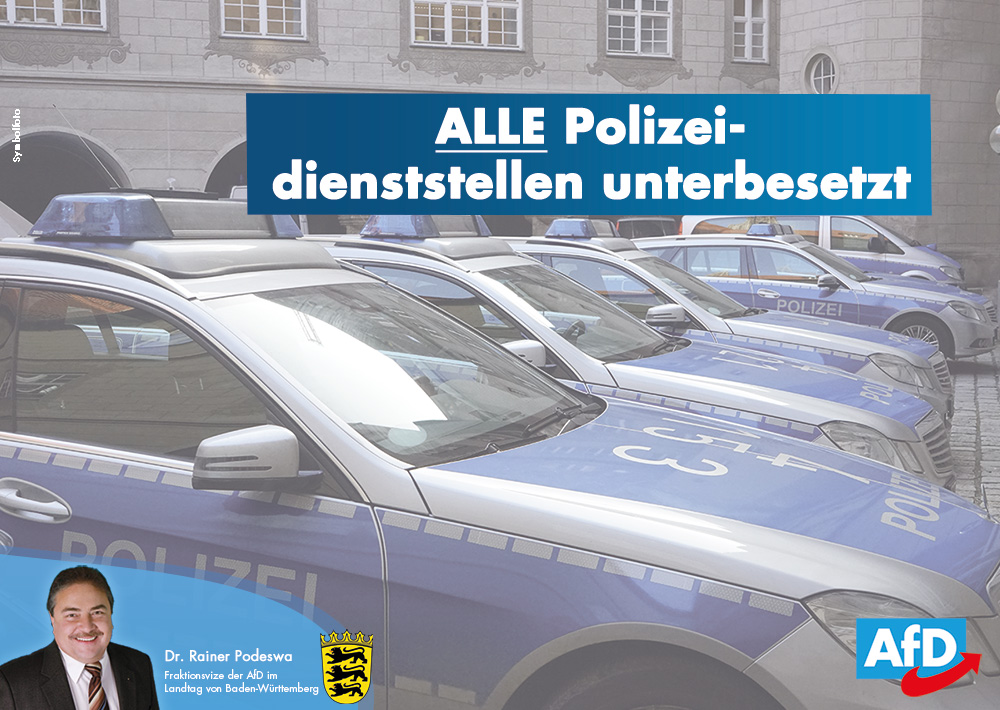 Polizei und Staatsanwaltschaft unterbesetzt