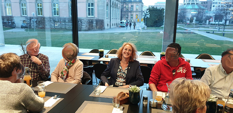 Besuchergruppe aus Neckarsulm und Ludwigsburg