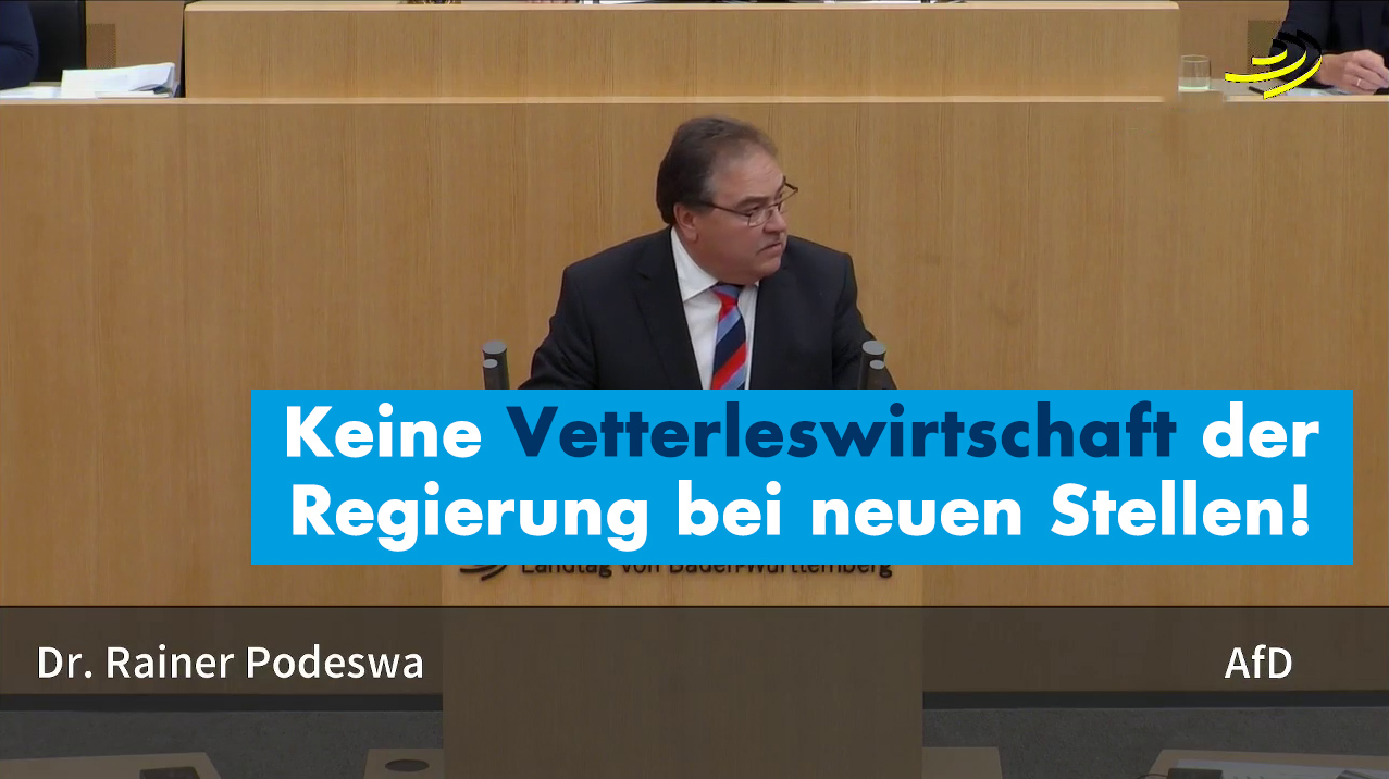 "Faire Entlohnung für die Landesangestellten, aber keine Vetterleswirtschaft!"