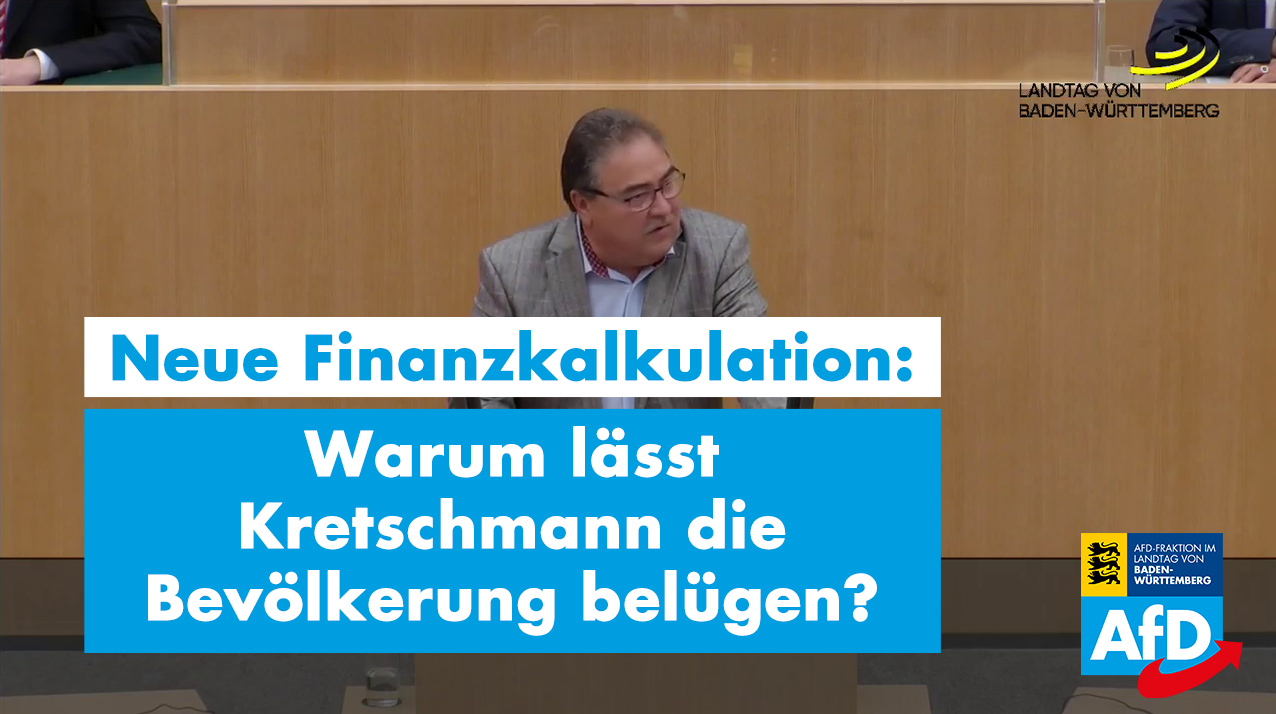 Warum lässt Kretschmann die Bevölkerung belügen?
