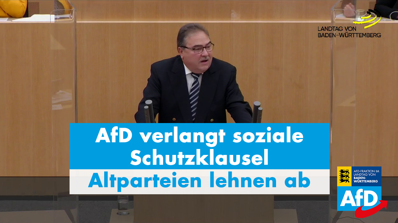 Dr. Rainer Podeswa MdL: Altparteien verhalten sich unsozial
