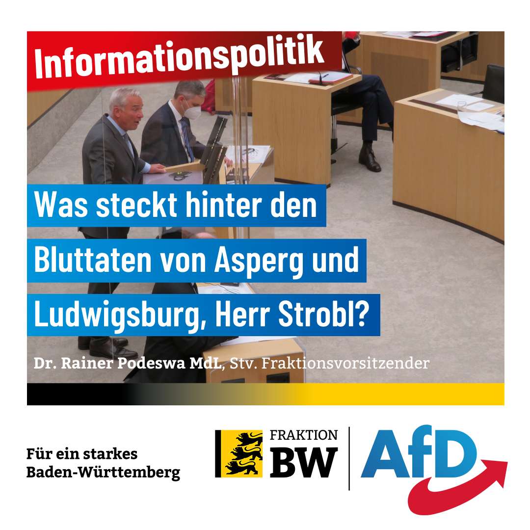 Dr. Rainer Podeswa: Möglicher islamistischer Hintergrund - Aufklärung zu Bluttat gefordert